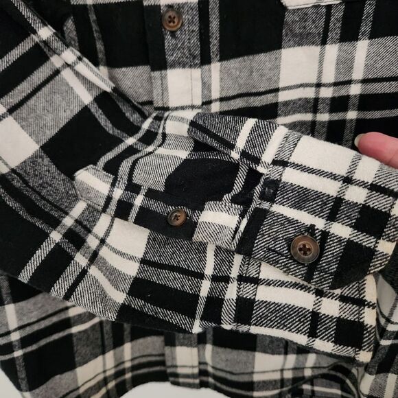 Jachs Heritage Flannel Mens Button Front Flannel Long Sleeve Shirt Size Large - Picture 6 of 8